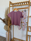 Orchid Boxy Tee